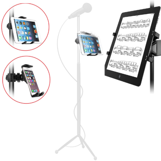 Microphone Stand with Tablet holder